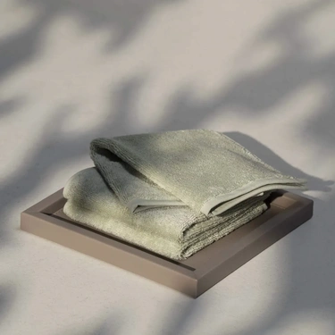  Qua Home Fuji Pima Pamuk El Havlusu Mint 30x30 cm