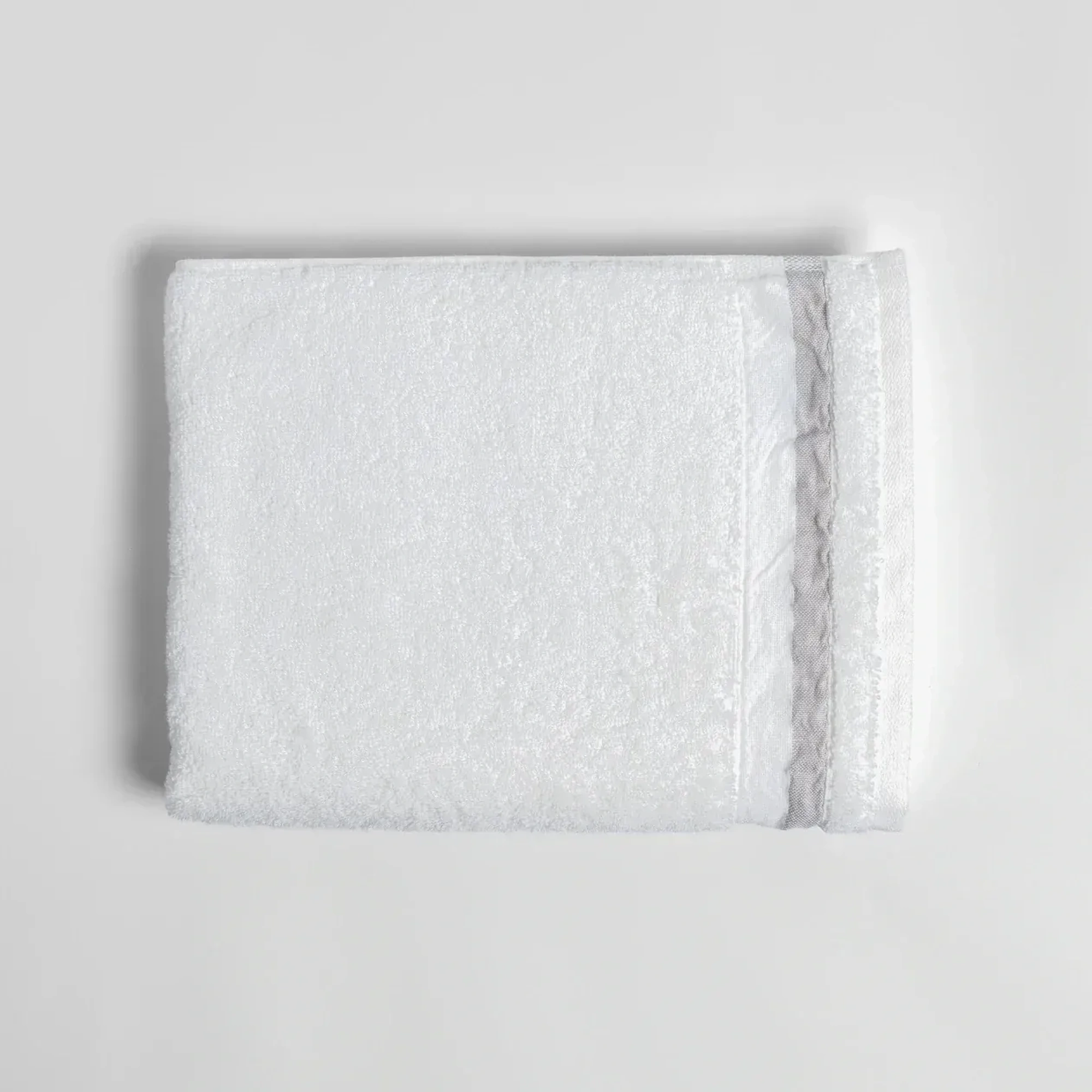 Qua Home Chamelion Pima Pamuk Banyo Havlusu Beyaz 90x150 cm