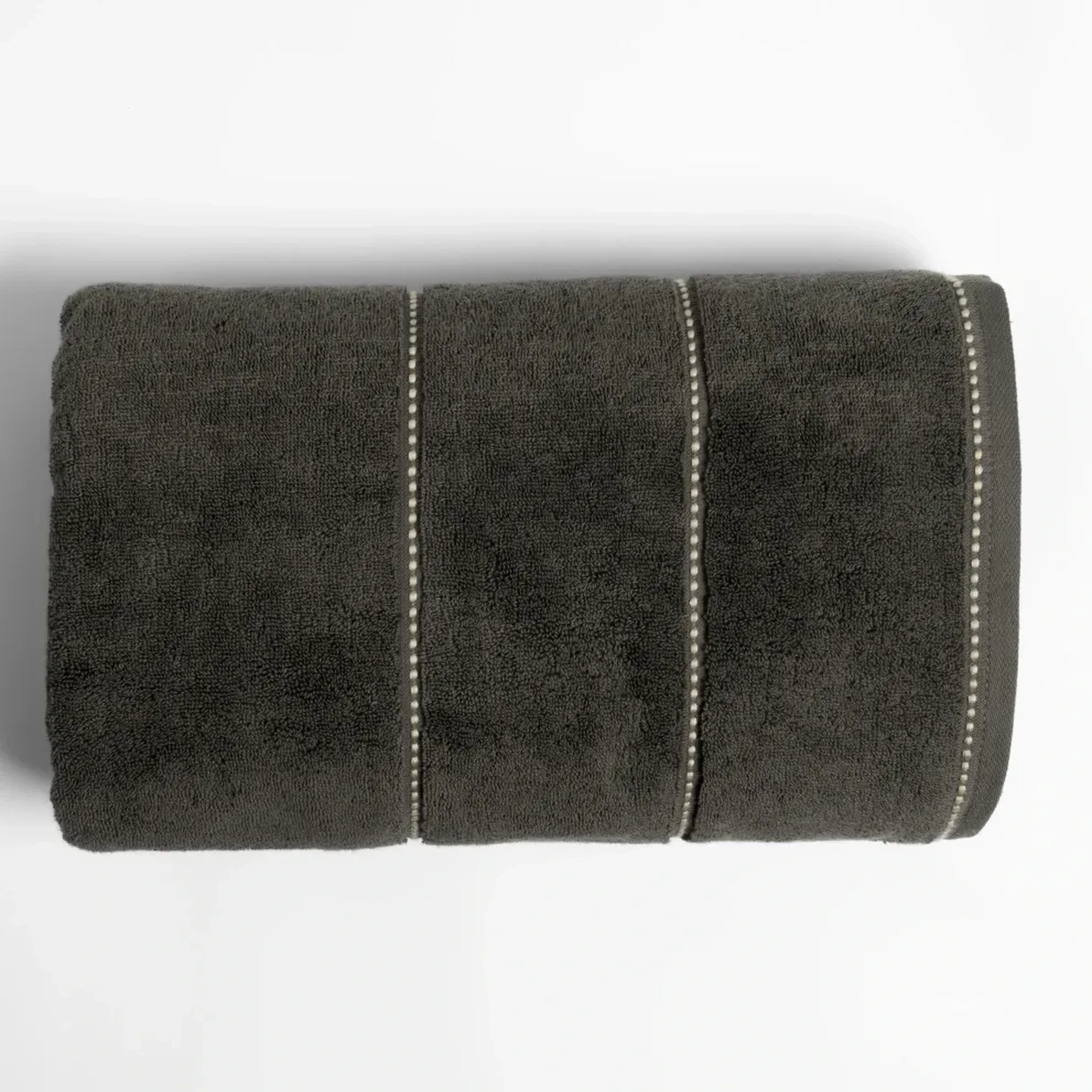 Qua Home Copper Penye Pamuk Banyo Havlusu Antrasit 90x150 cm