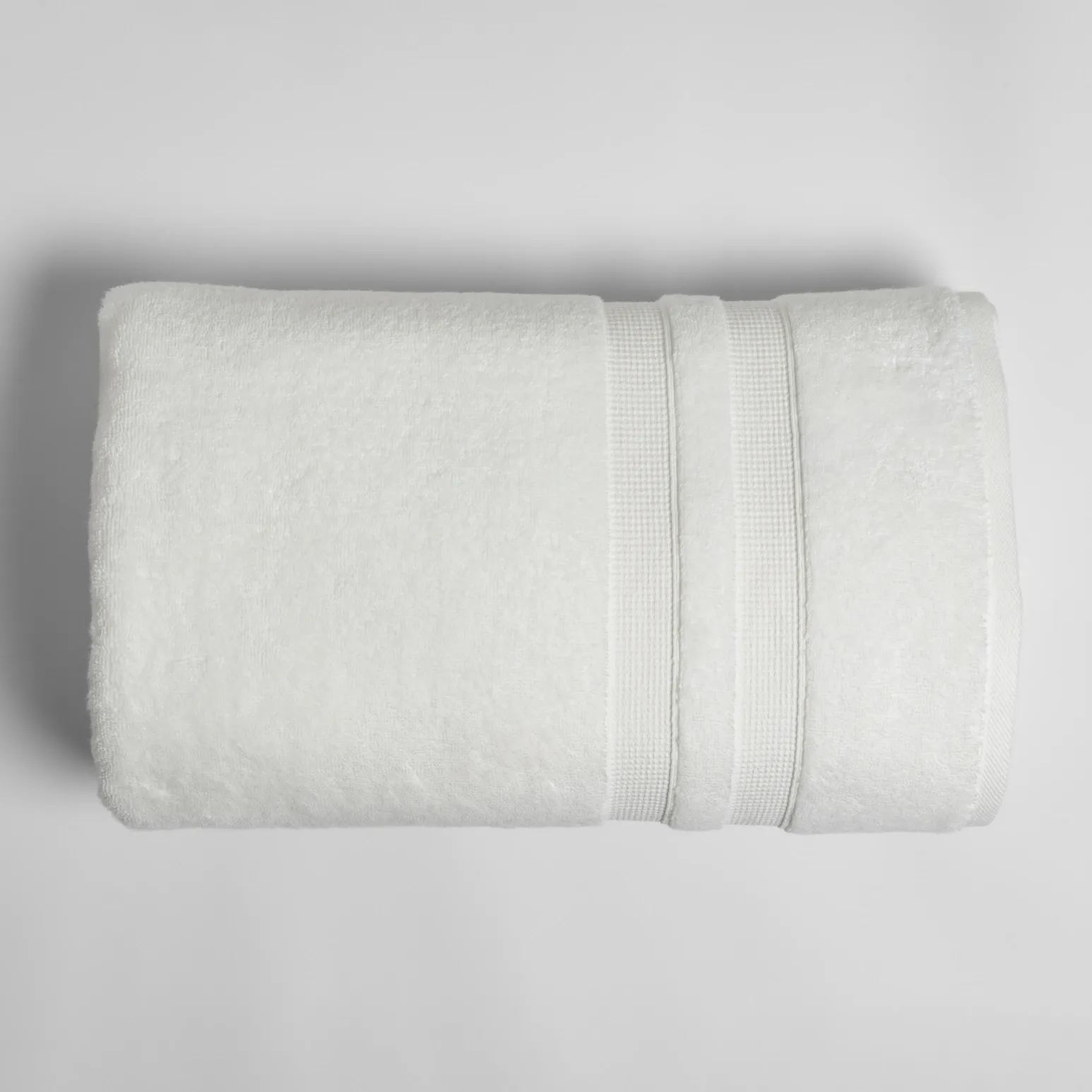  Qua Home Narciso Penye Pamuk Banyo Havlusu Beyaz 90x150 cm