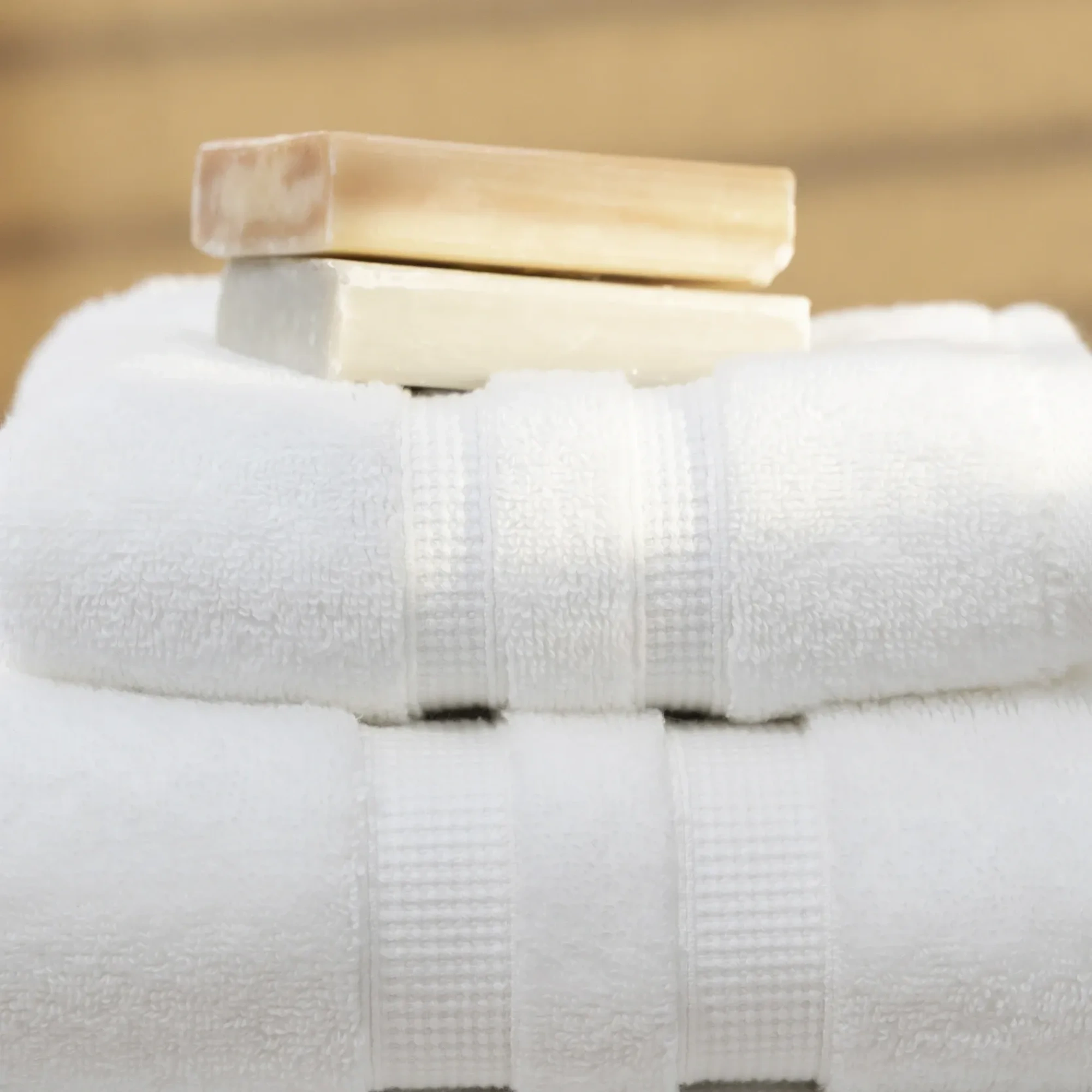 Qua Home Narciso Penye Pamuk Banyo Havlusu Beyaz 90x150 cm