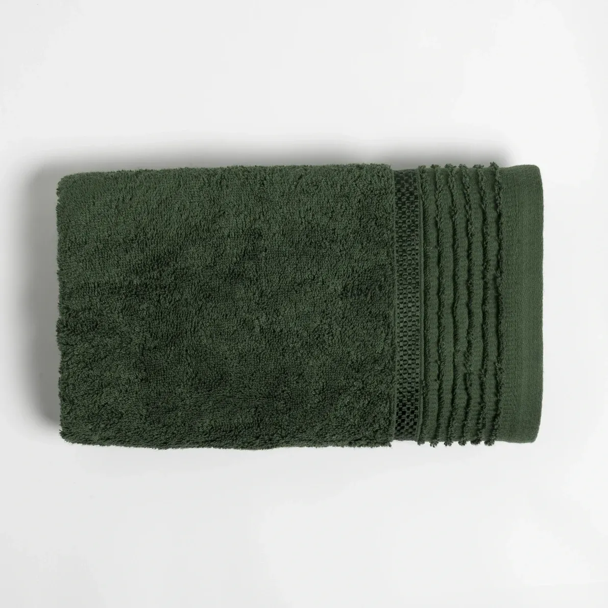  Qua Home Vinca Pima Pamuk Banyo Havlusu Yeşil 90x150 cm