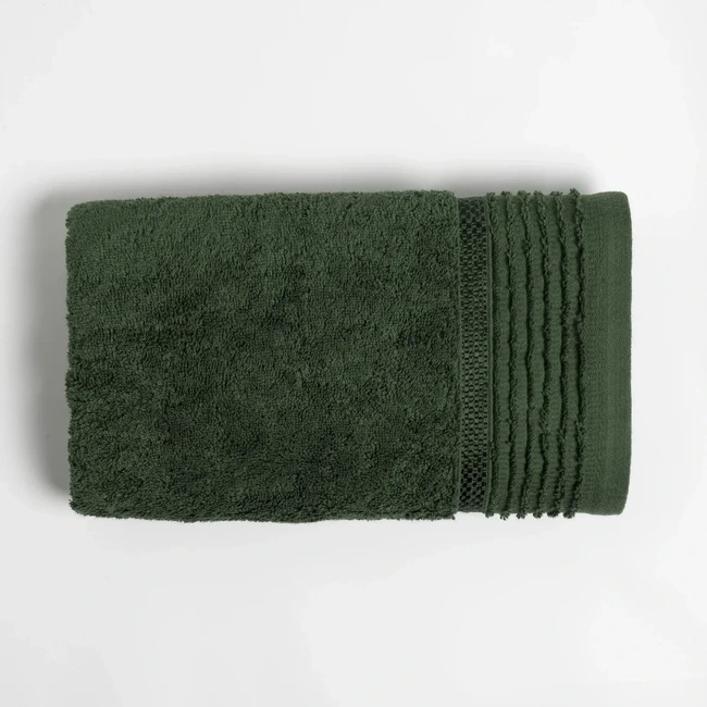  Qua Home Vinca Pima Pamuk Banyo Havlusu Yeşil 90x150 cm