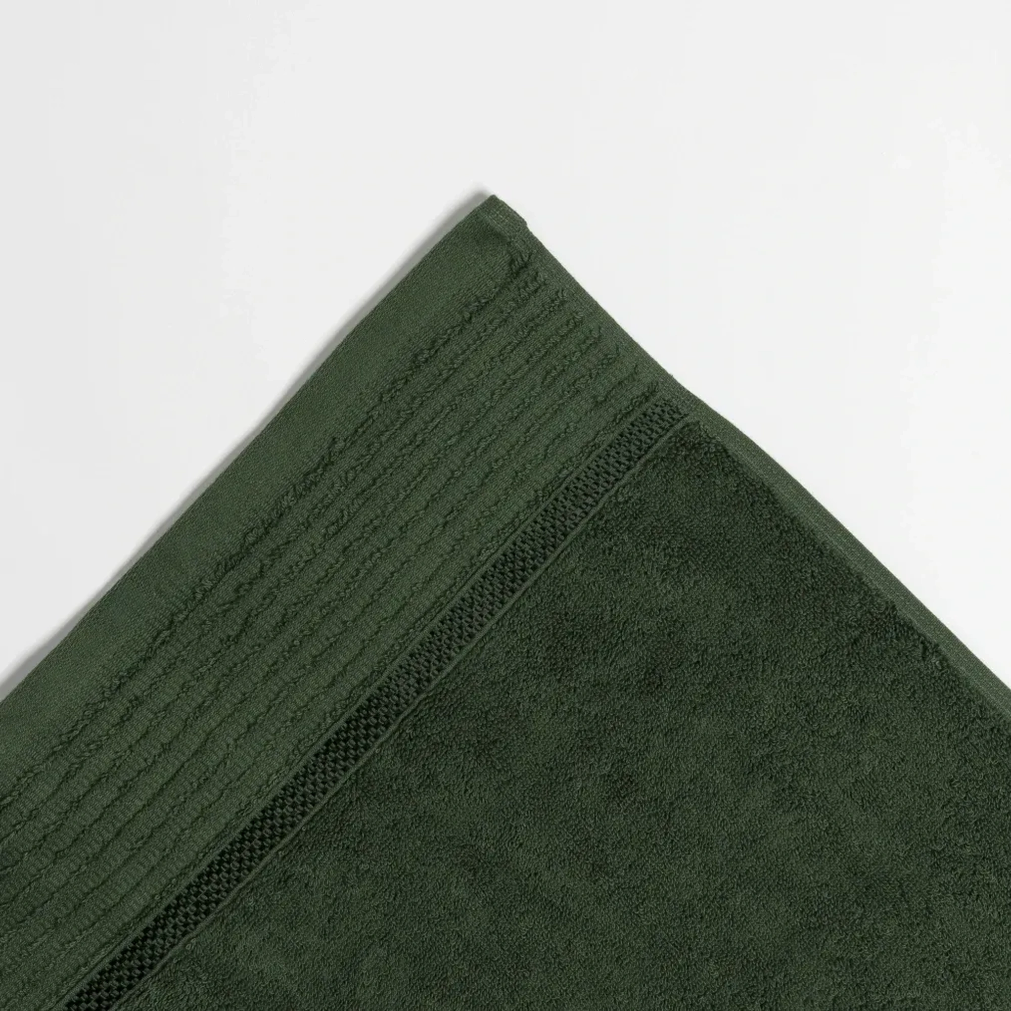 Qua Home Vinca Pima Pamuk Banyo Havlusu Yeşil 90x150 cm