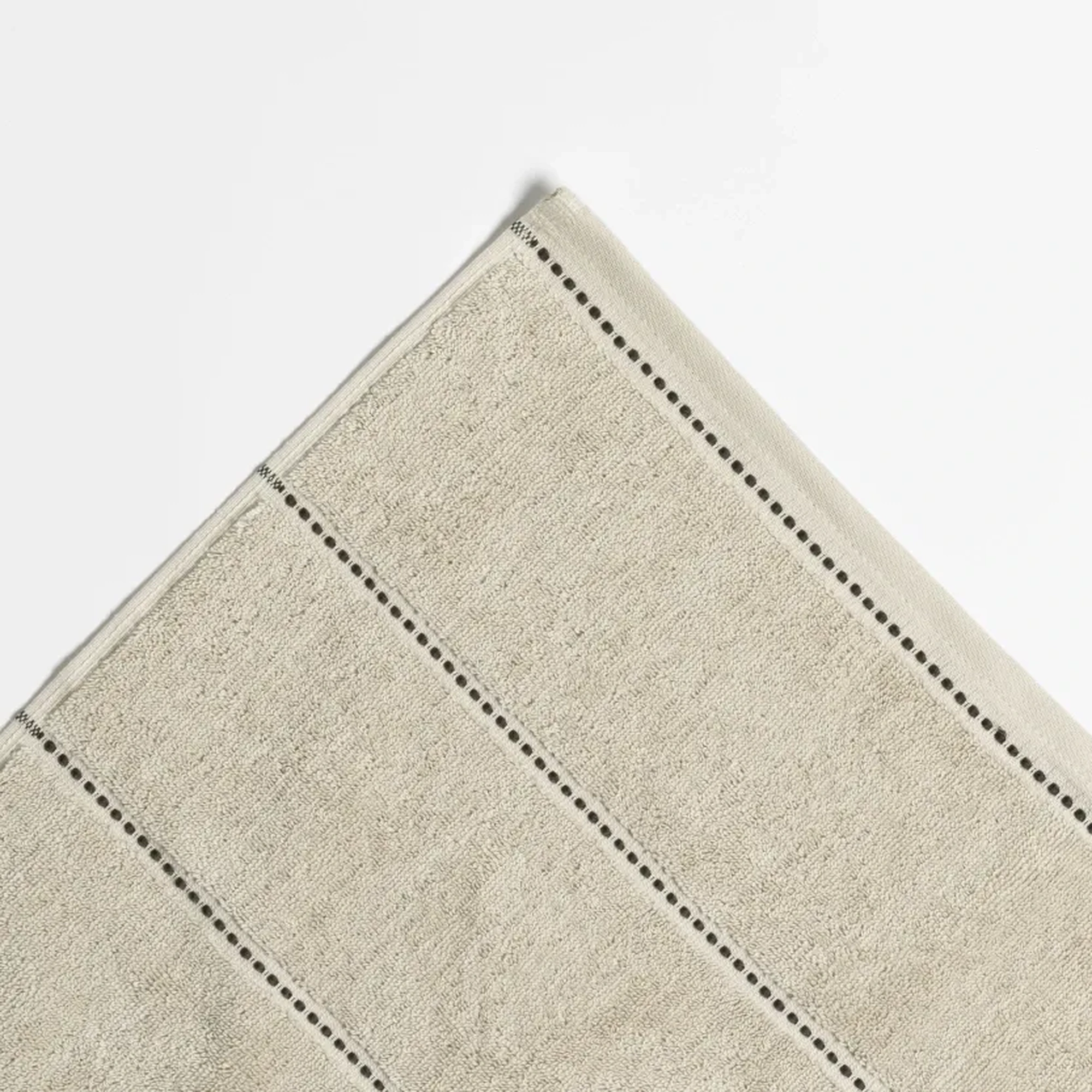 Qua Home Copper Penye Pamuk Banyo Havlusu Ekru 90x150 cm