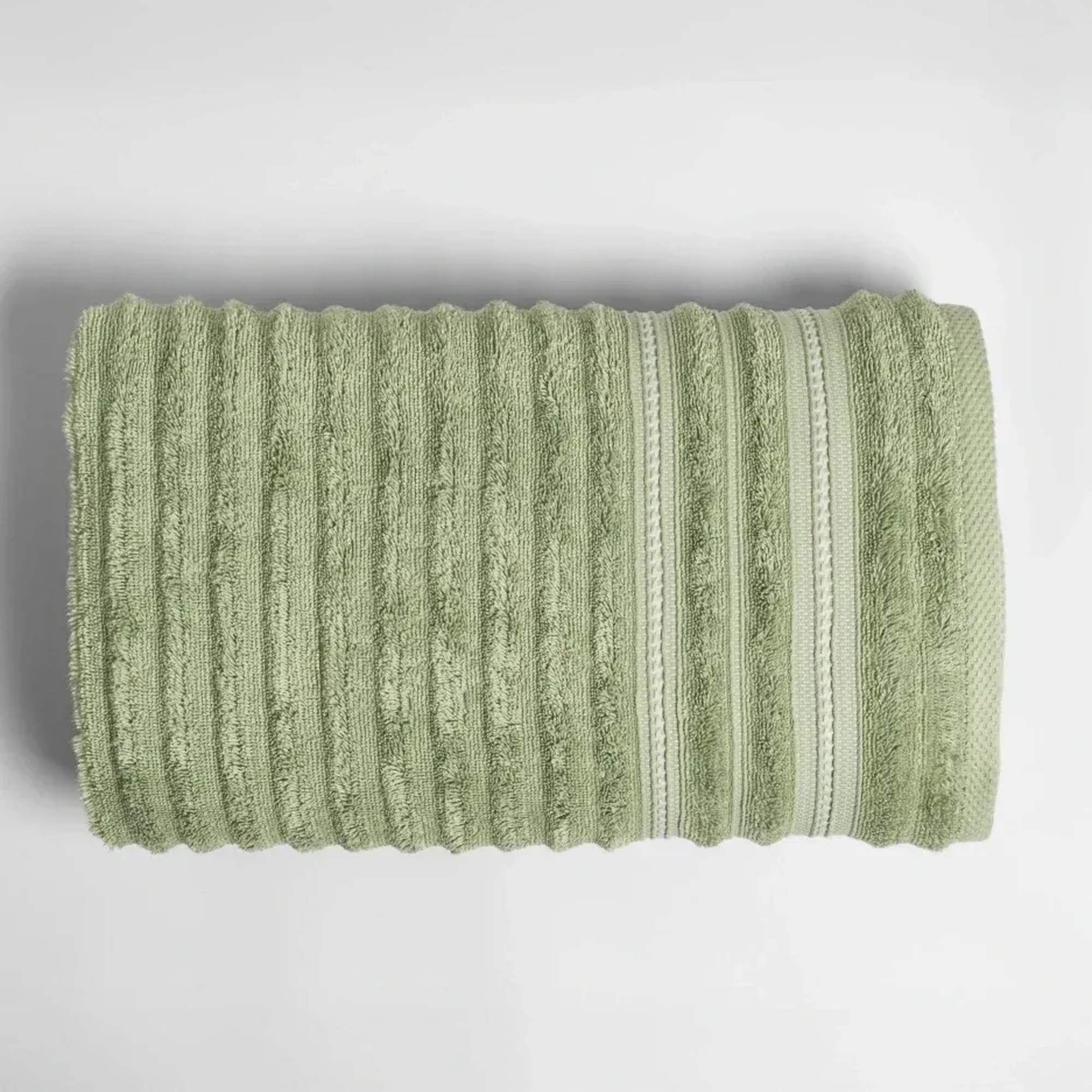 Qua Home Aster Pima Pamuk Banyo Havlusu Mint 90x150 cm