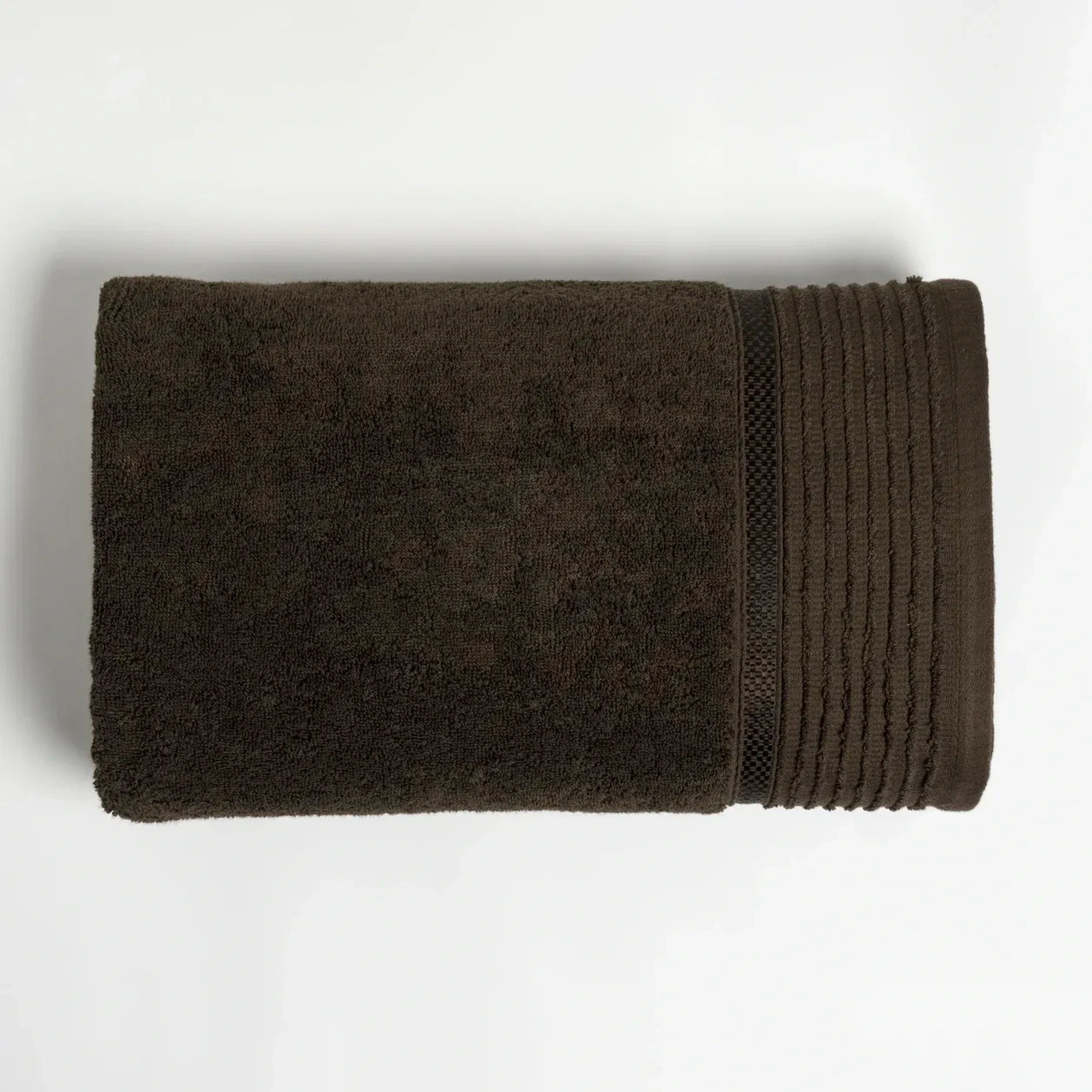 Qua Home Vinca Pima Pamuk Banyo Havlusu Kahverengi 90x150 cm