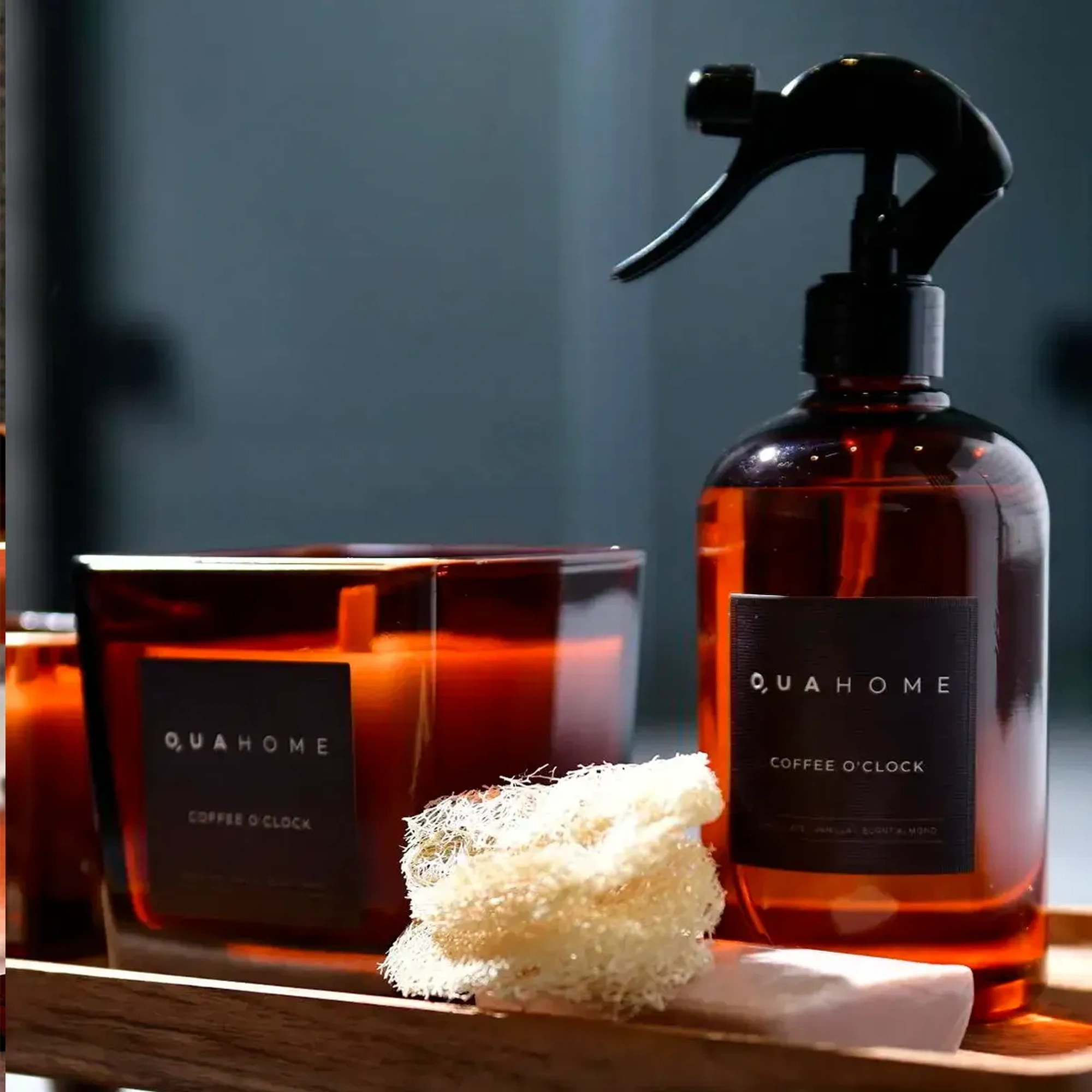 Qua Home Coffee O' Clock Sprey Oda Kokusu Kahverengi 500 Ml