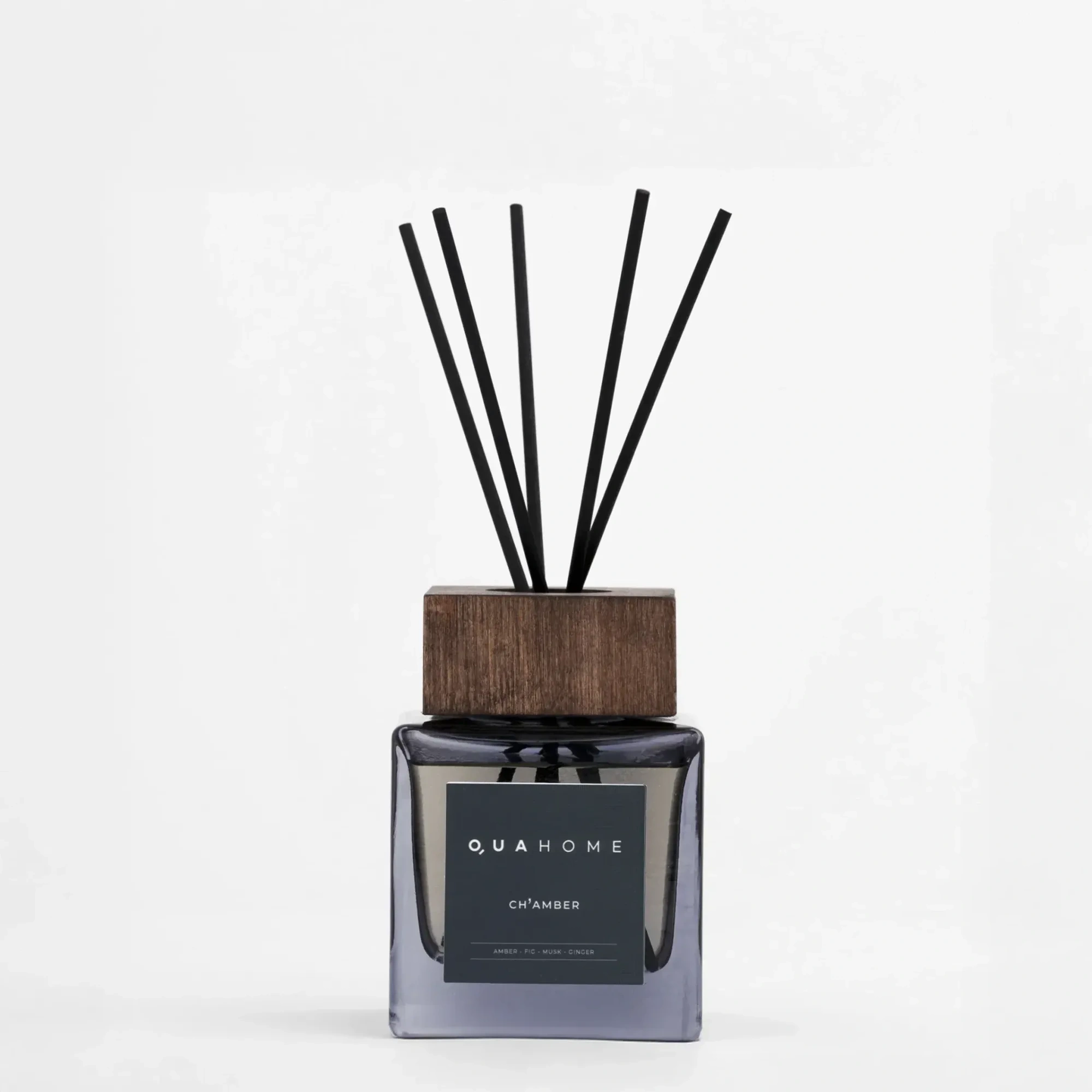 Qua Home Ch'amber Çubuklu Oda Kokusu Küp Şişe Antrasit 500 Ml