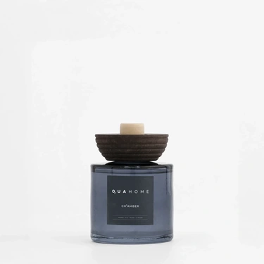  Qua Home Ch'amber Çubuklu Oda Kokusu Silindir Şişe Antrasit 500 Ml
