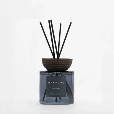  Qua Home Ch'amber Çubuklu Oda Kokusu Silindir Şişe Antrasit 500 Ml
