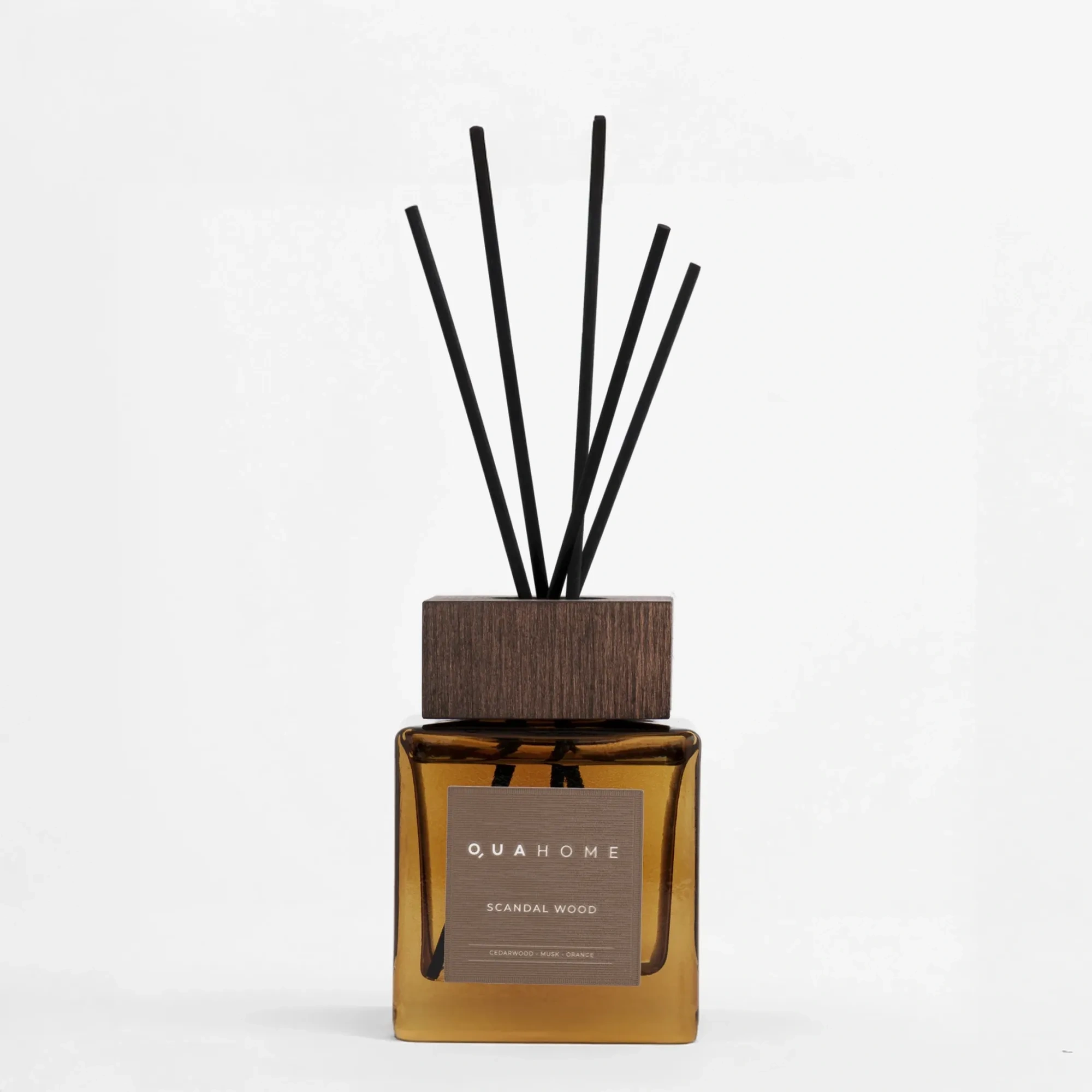 Qua Home Scandal Wood Çubuklu Oda Kokusu Küp Şişe Hardal 500 Ml