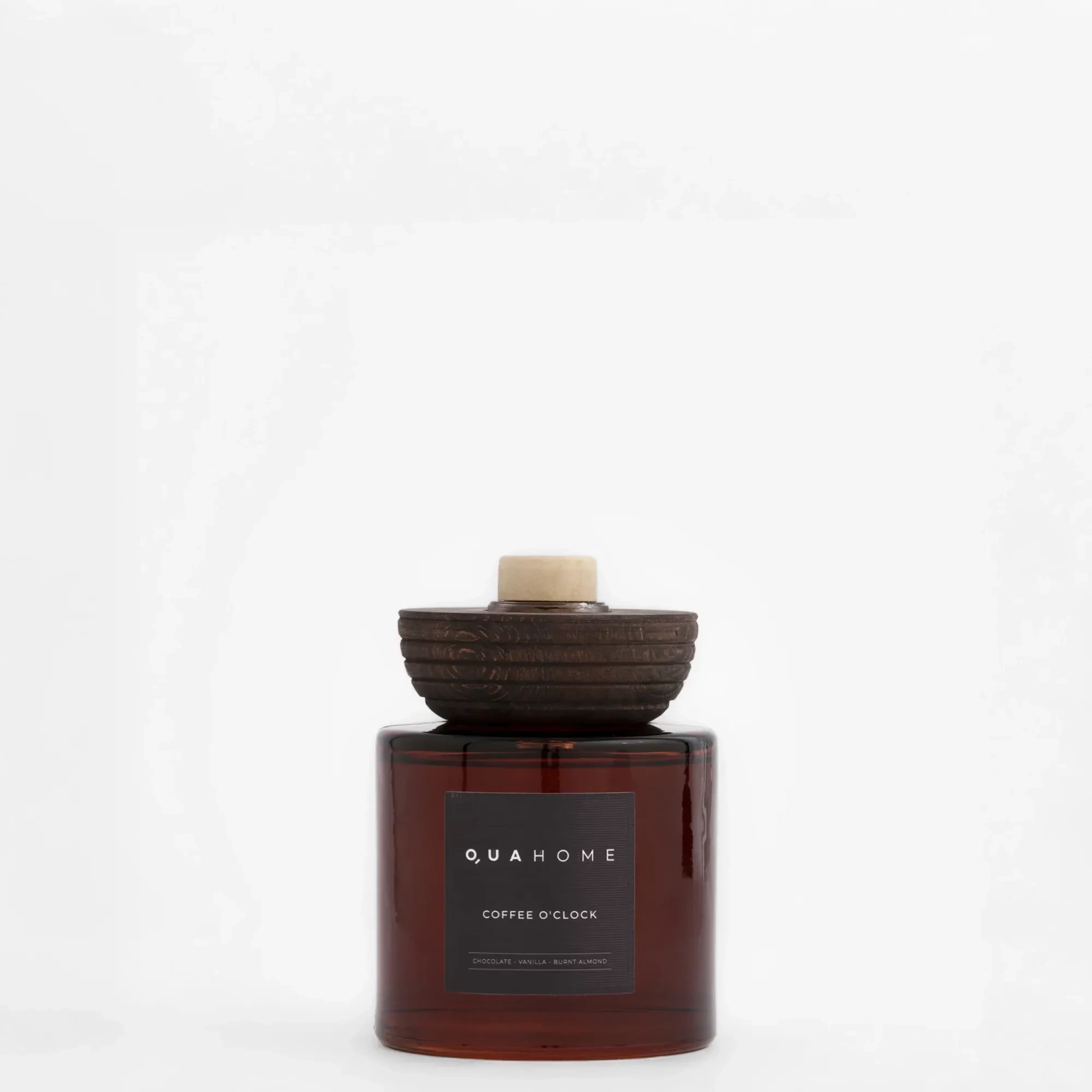 Qua Home Coffee O' Clock Çubuklu Oda Kokusu Silindir Şişe Kahverengi 500 Ml