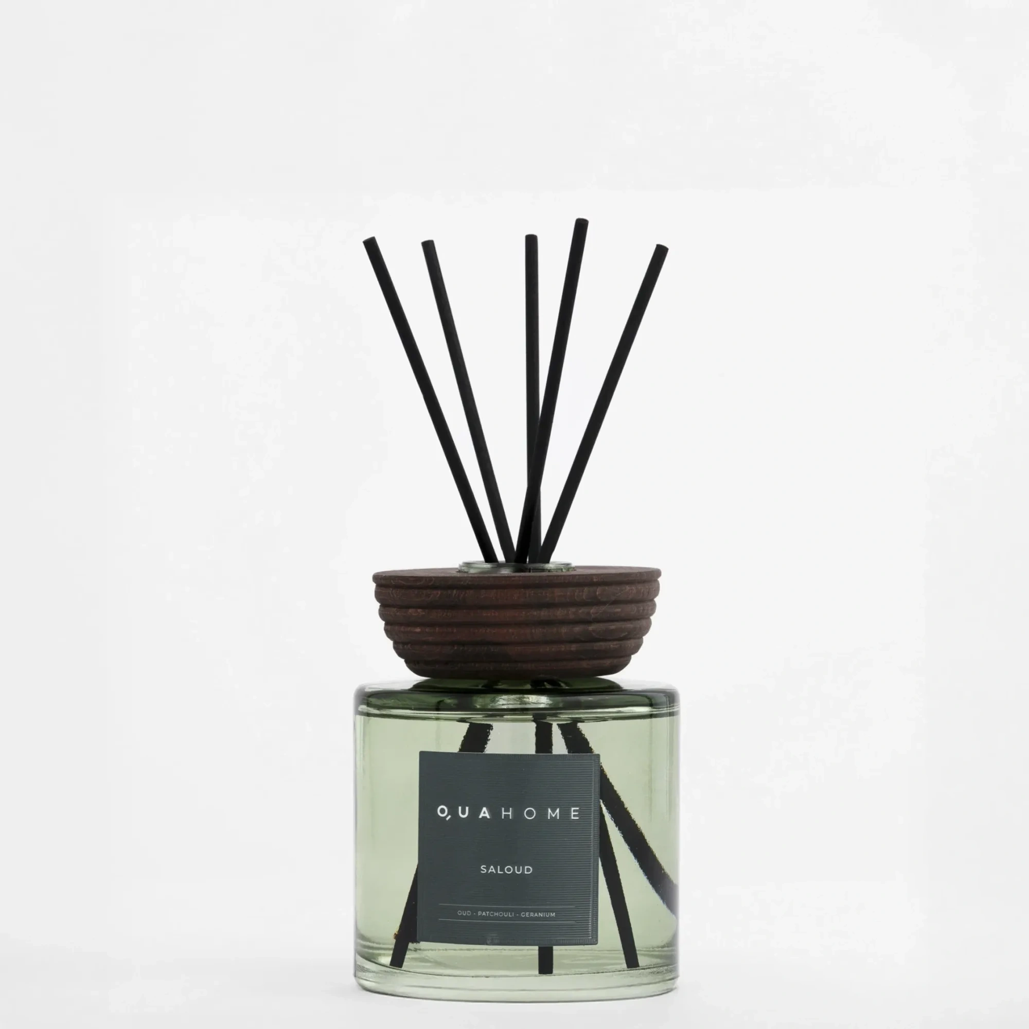 Qua Home Saloud Çubuklu Oda Kokusu Silindir Şişe Yeşil 500 Ml