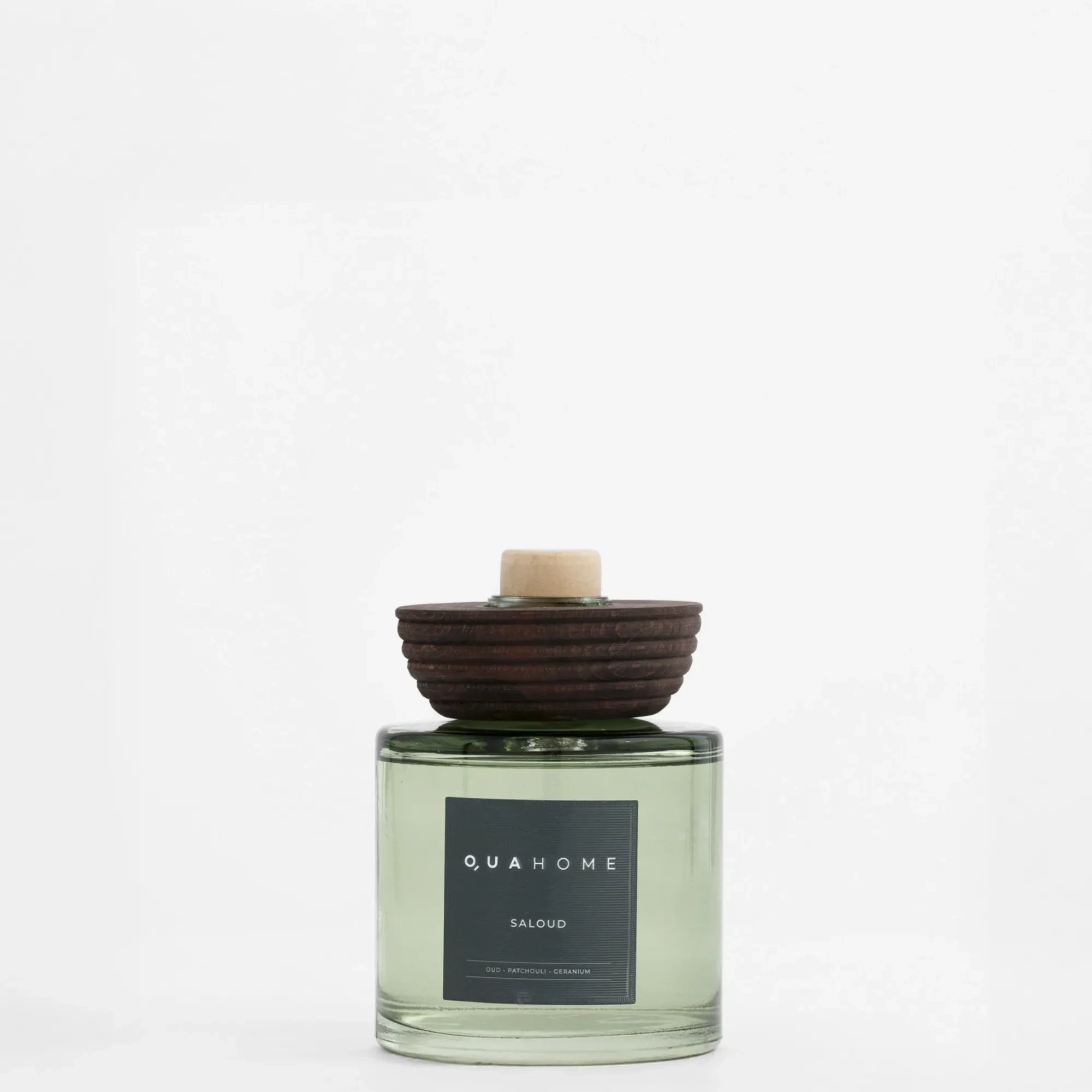 Qua Home Saloud Çubuklu Oda Kokusu Silindir Şişe Yeşil 500 Ml