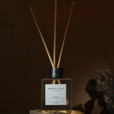  Qua Home Celeste Çubuklu Oda Kokusu Küp Şişe 100 Ml