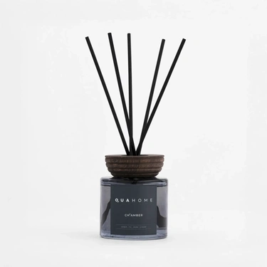  Qua Home Ch'amber Çubuklu Oda Kokusu Silindir Şişe Antrasit 250 Ml