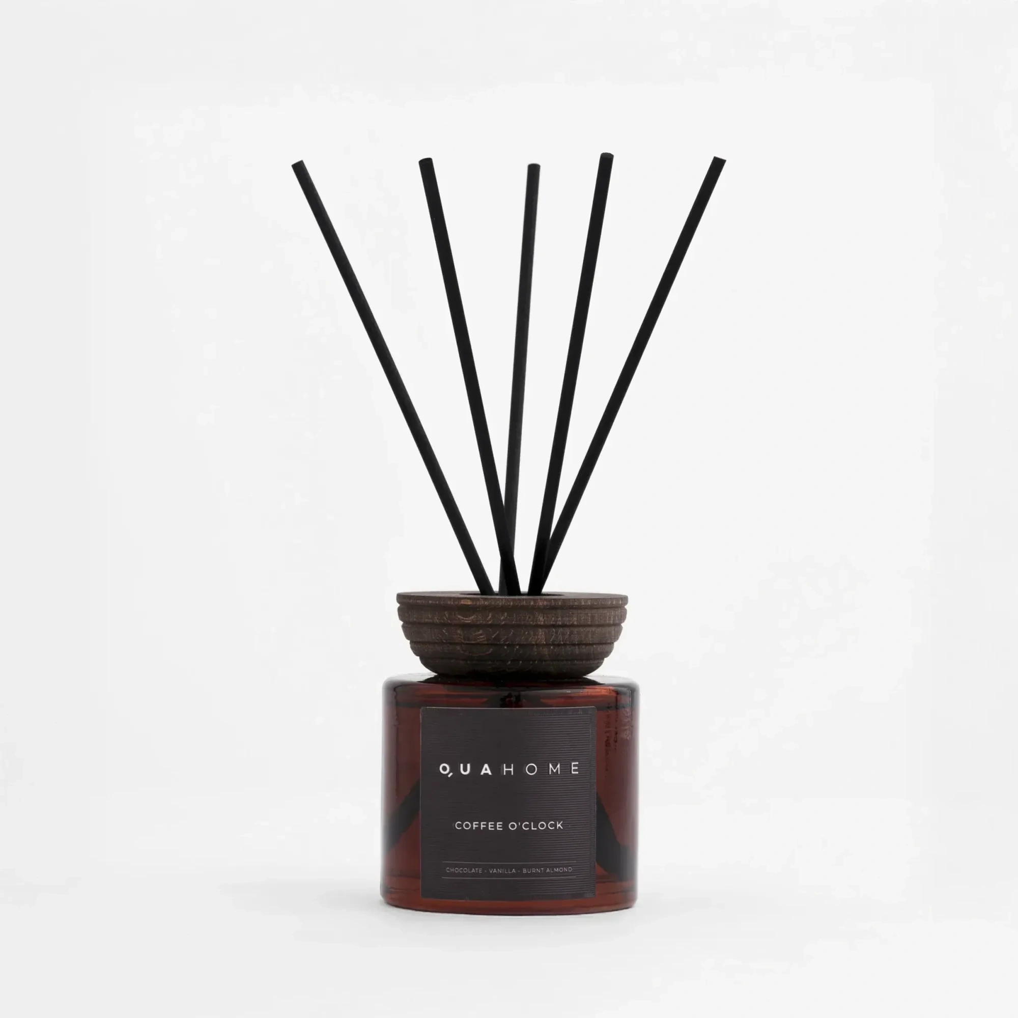 Qua Home Coffee O' Clock Çubuklu Oda Kokusu Silindir Şişe Kahverengi 250 Ml