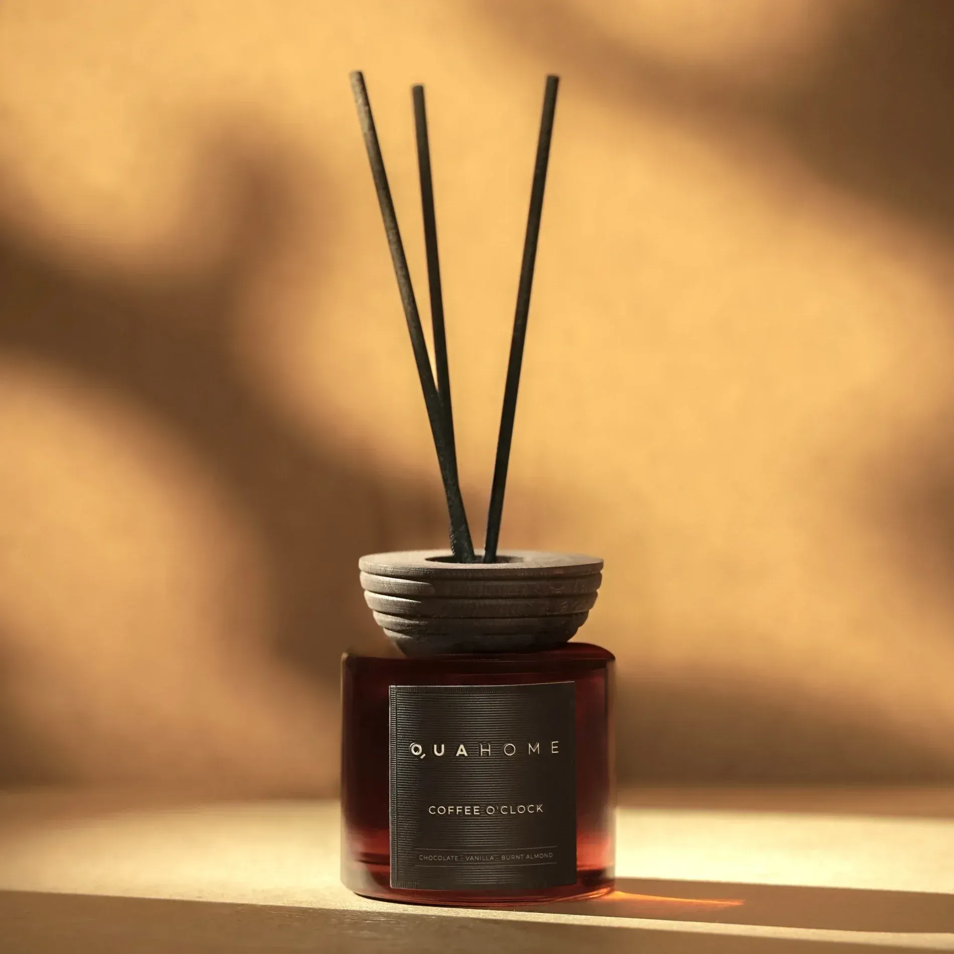  Qua Home Coffee O' Clock Çubuklu Oda Kokusu Silindir Şişe Kahverengi 250 Ml