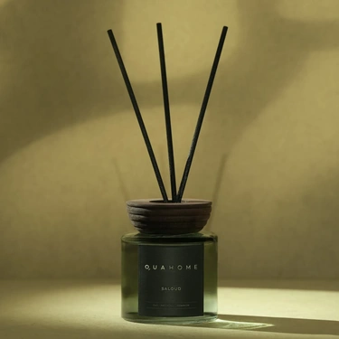  Qua Home Saloud Çubuklu Oda Kokusu Silindir Şişe Yeşil 250 Ml