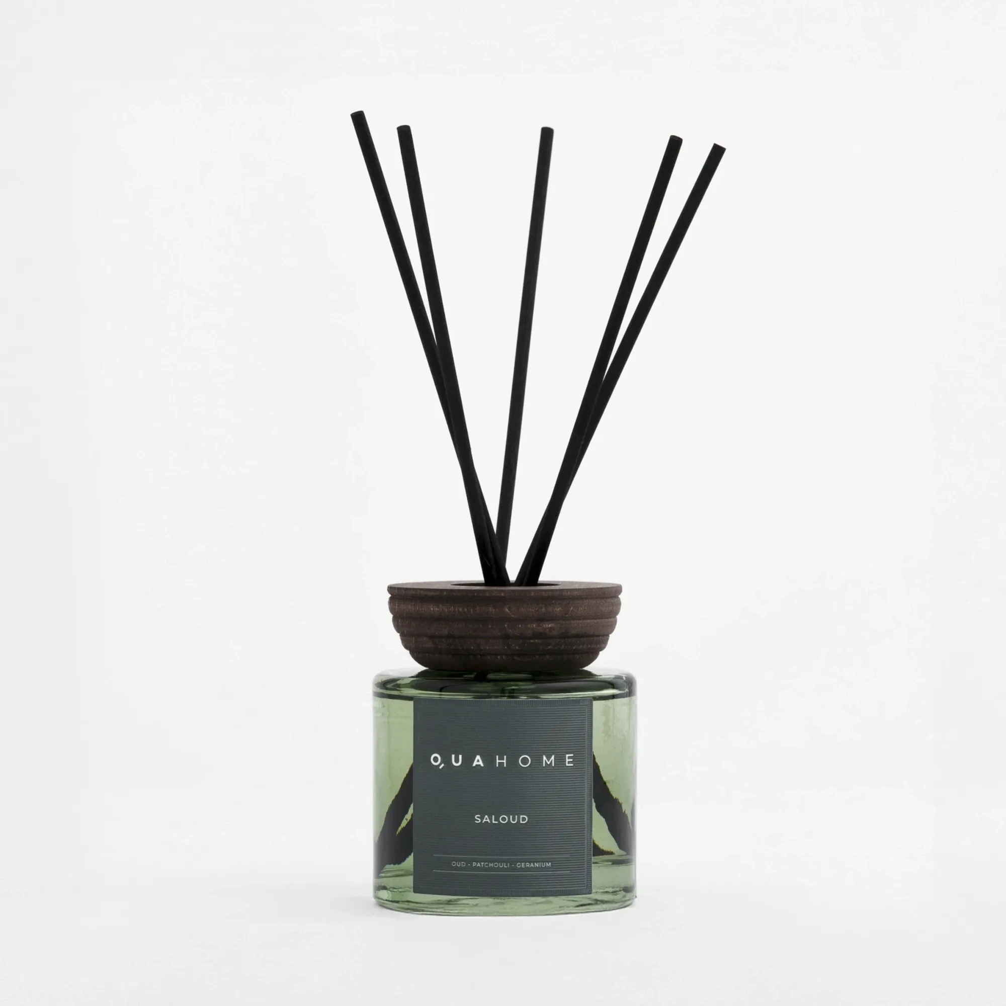 Qua Home Saloud Çubuklu Oda Kokusu Silindir Şişe Yeşil 250 Ml