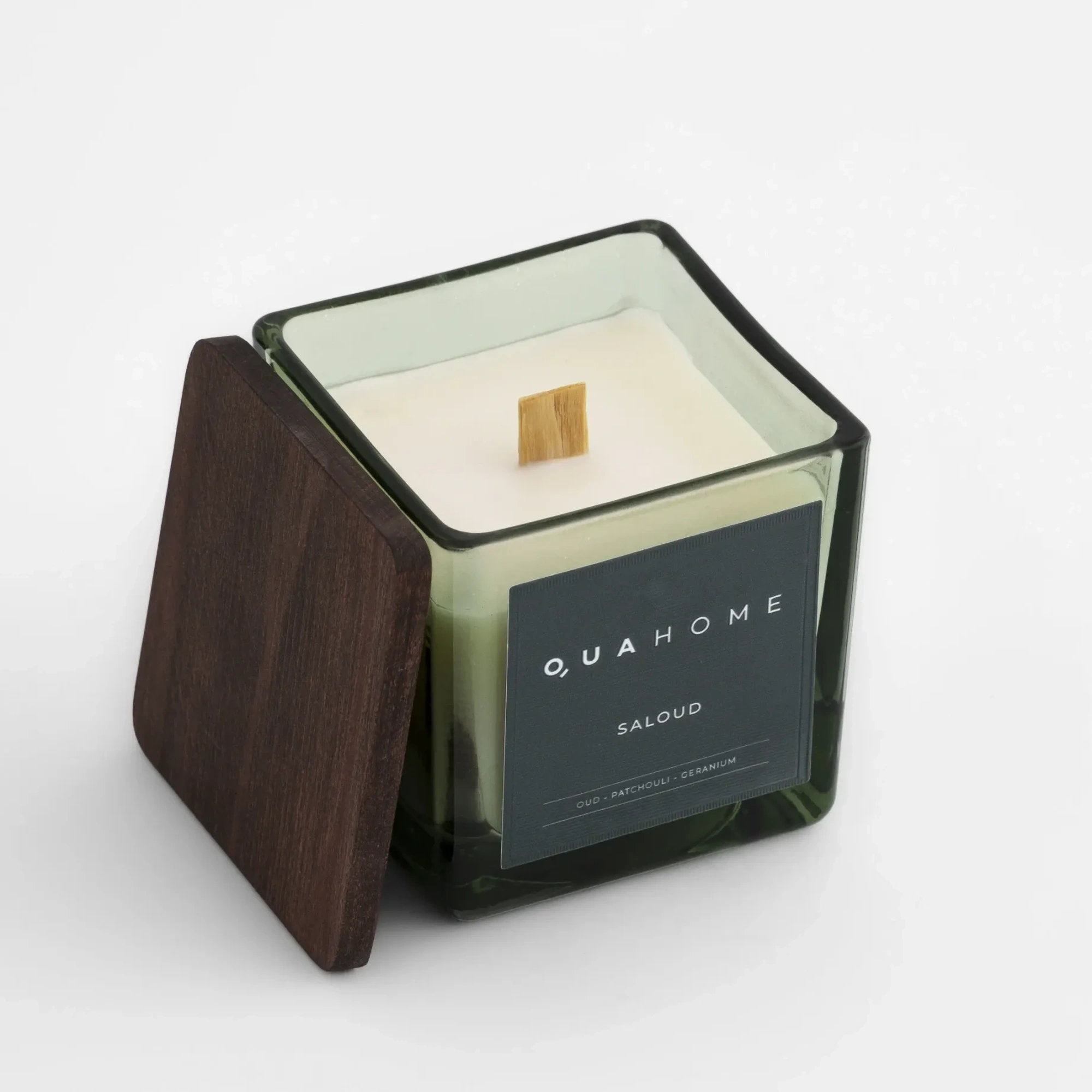 Qua Home Saloud Kokulu Mum Yeşil 270 Gr