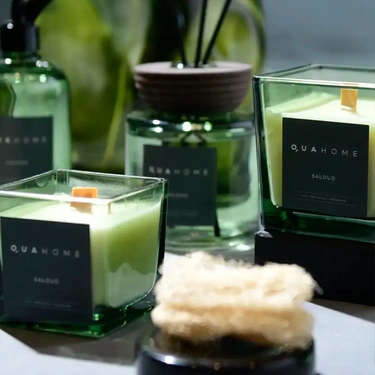  Qua Home Saloud Kokulu Mum Yeşil 270 Gr