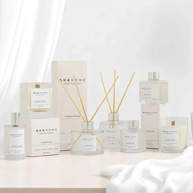  Qua Home Ocean Potion Kokulu Mum Silindir 250 Gr