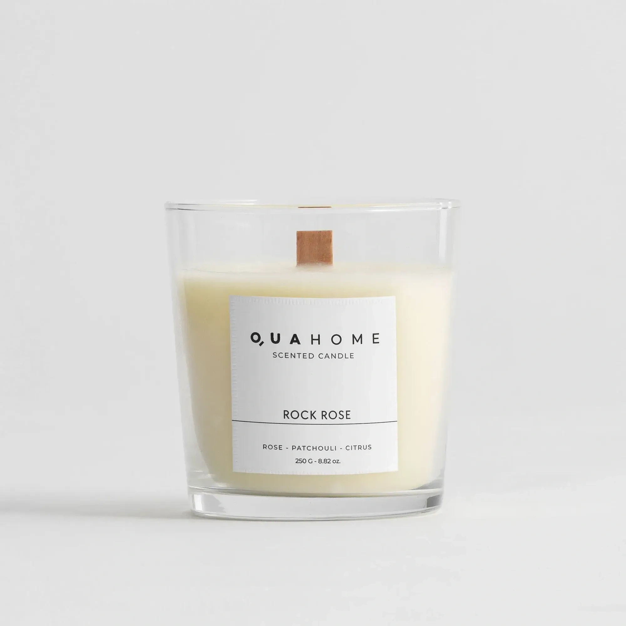 Qua Home Rock Rose Kokulu Mum Silindir 250 Gr