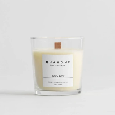  Qua Home Rock Rose Kokulu Mum Silindir 250 Gr