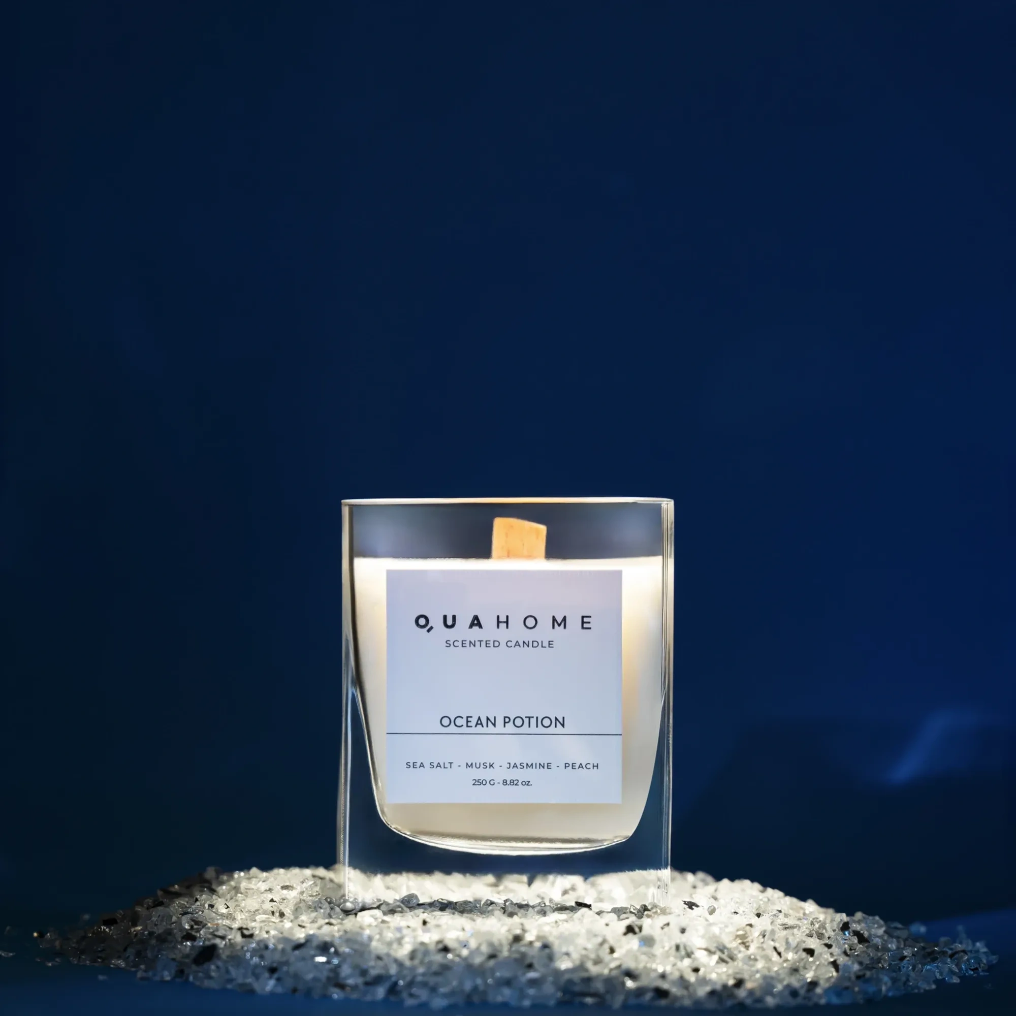 Qua Home Ocean Potion Kokulu Mum Küp 250 Gr