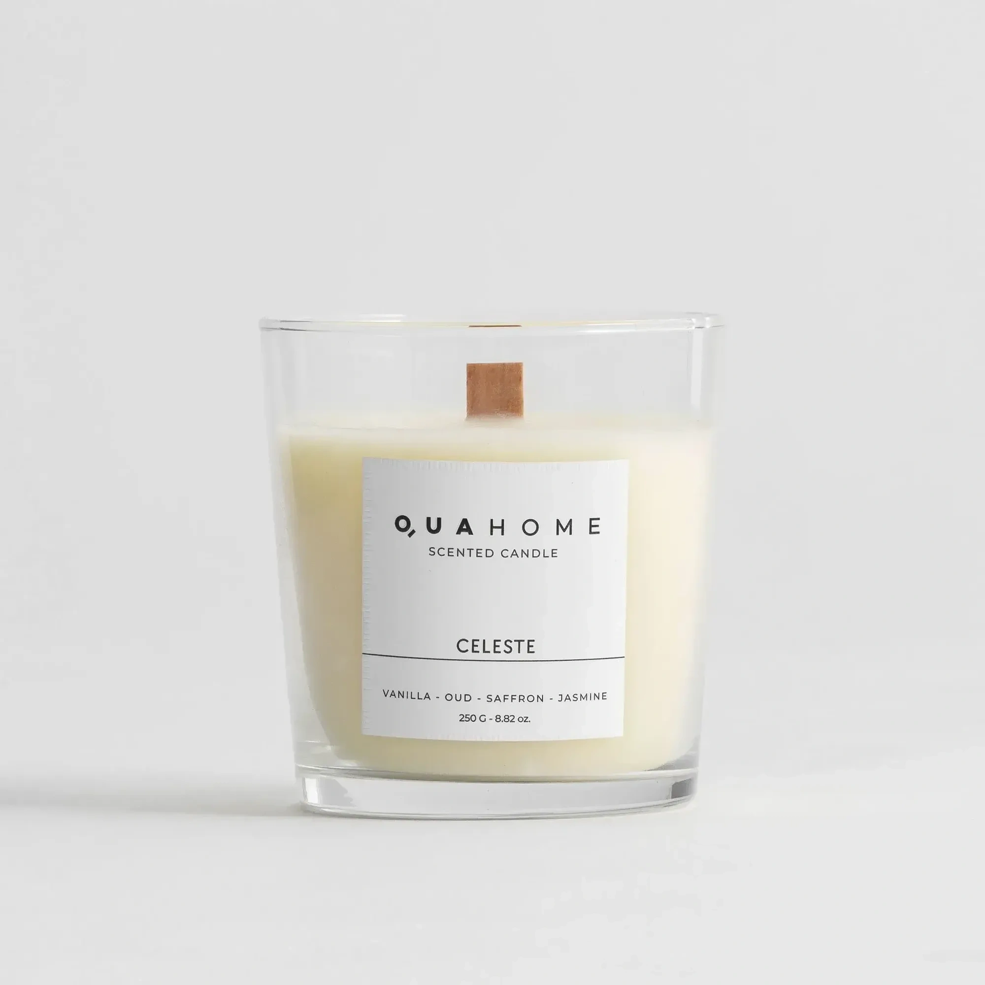 Qua Home Celeste Kokulu Mum Silindir 250 Gr