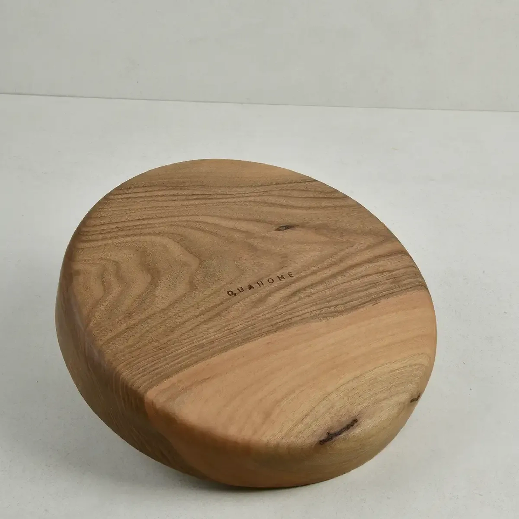 Qua Home Jace Ceviz Ahşap Salata Kasesi 30x30x5 cm