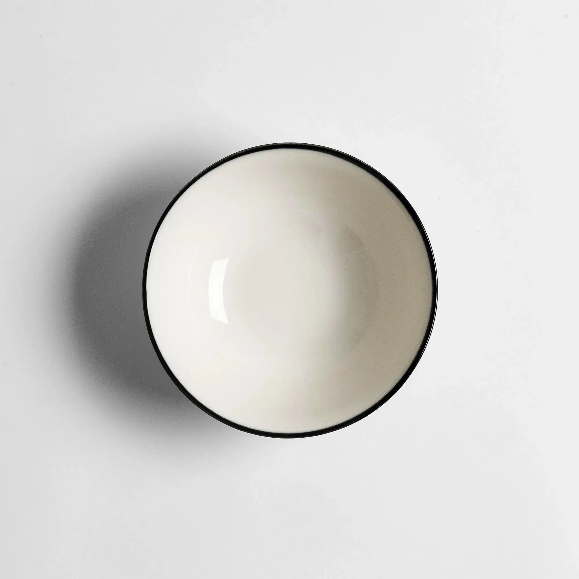  Qua Home Aspen Siyah Çizgili Kase 16 cm