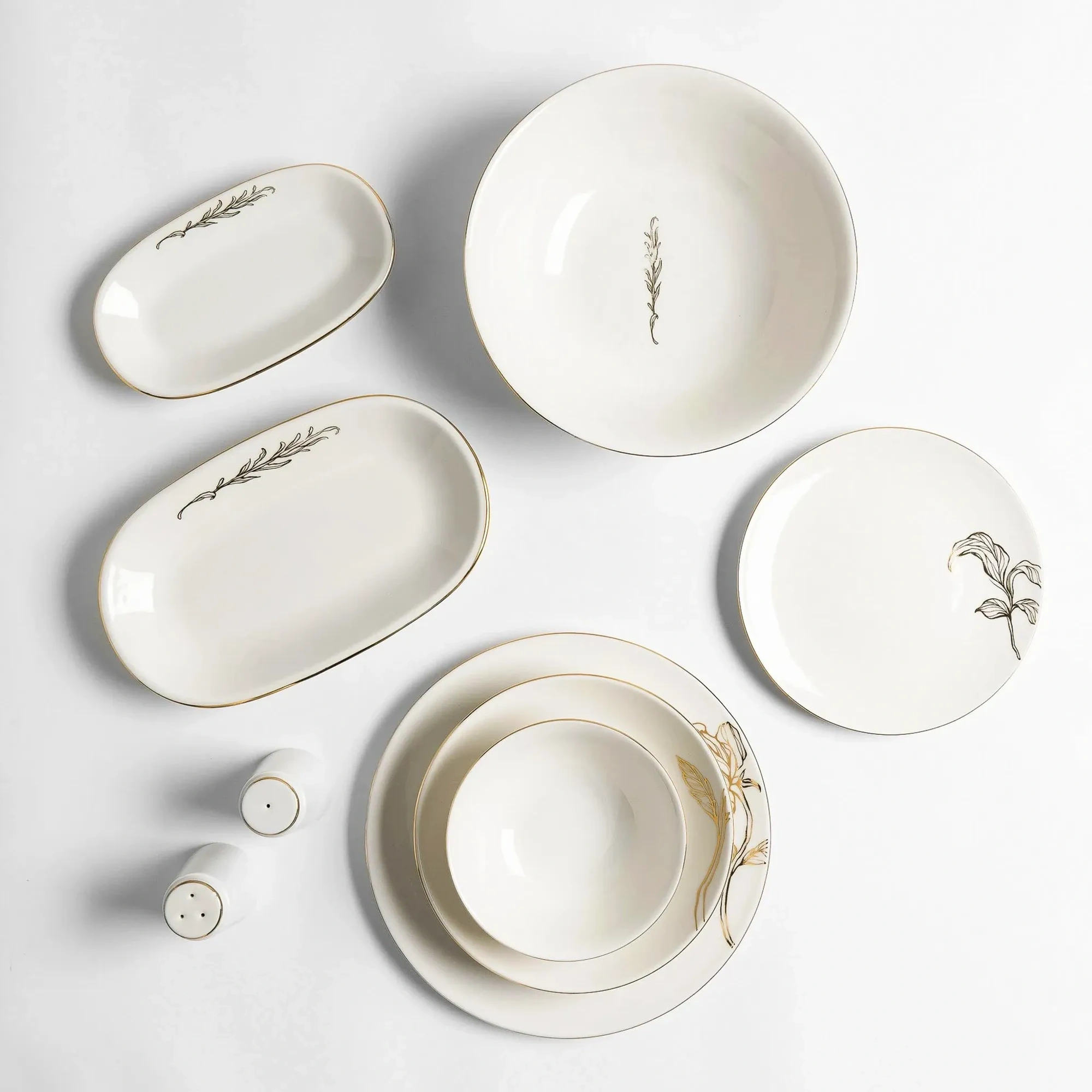 Qua Home Lyra Gold Kase 14 cm