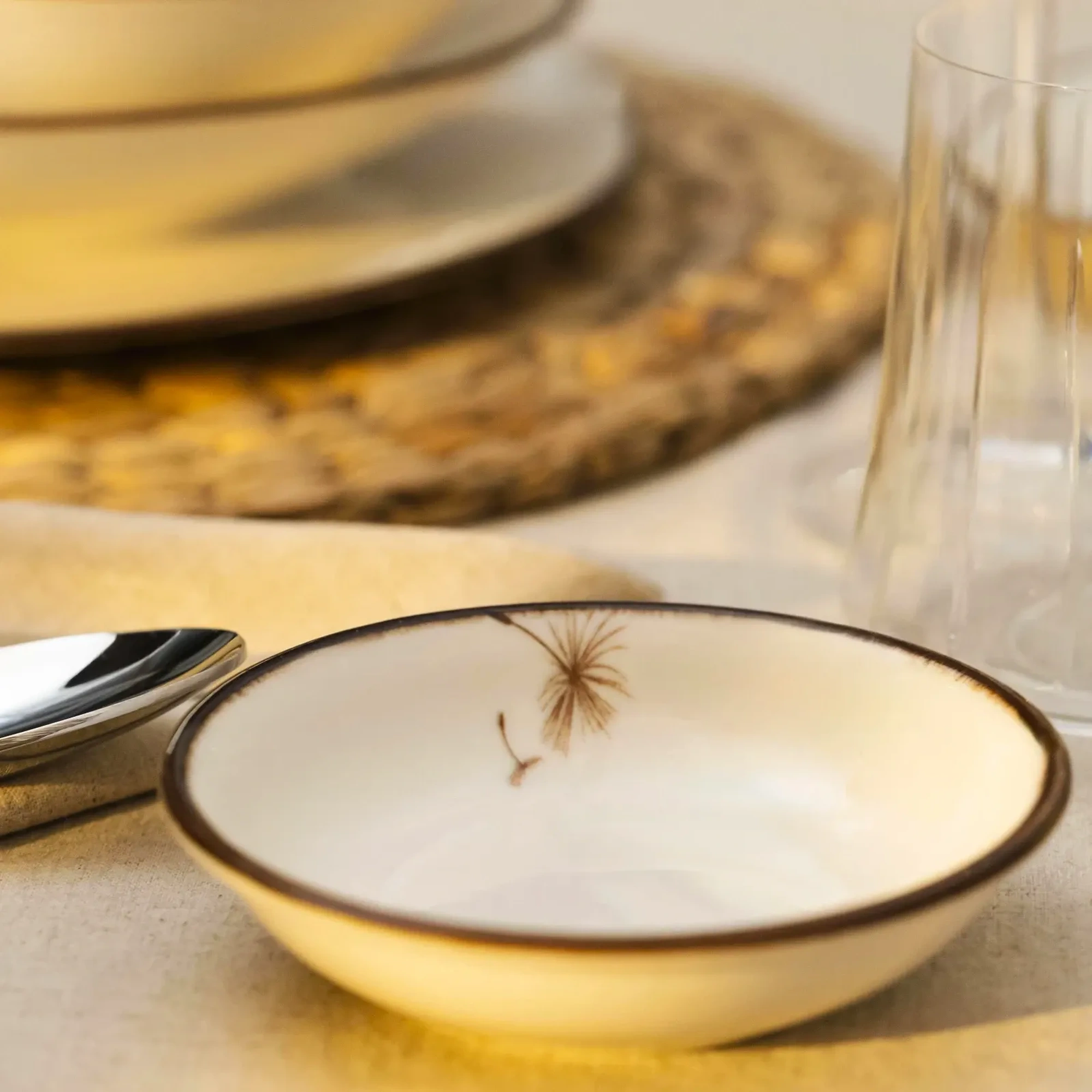 Qua Home Nash Desenli Kase 16 cm