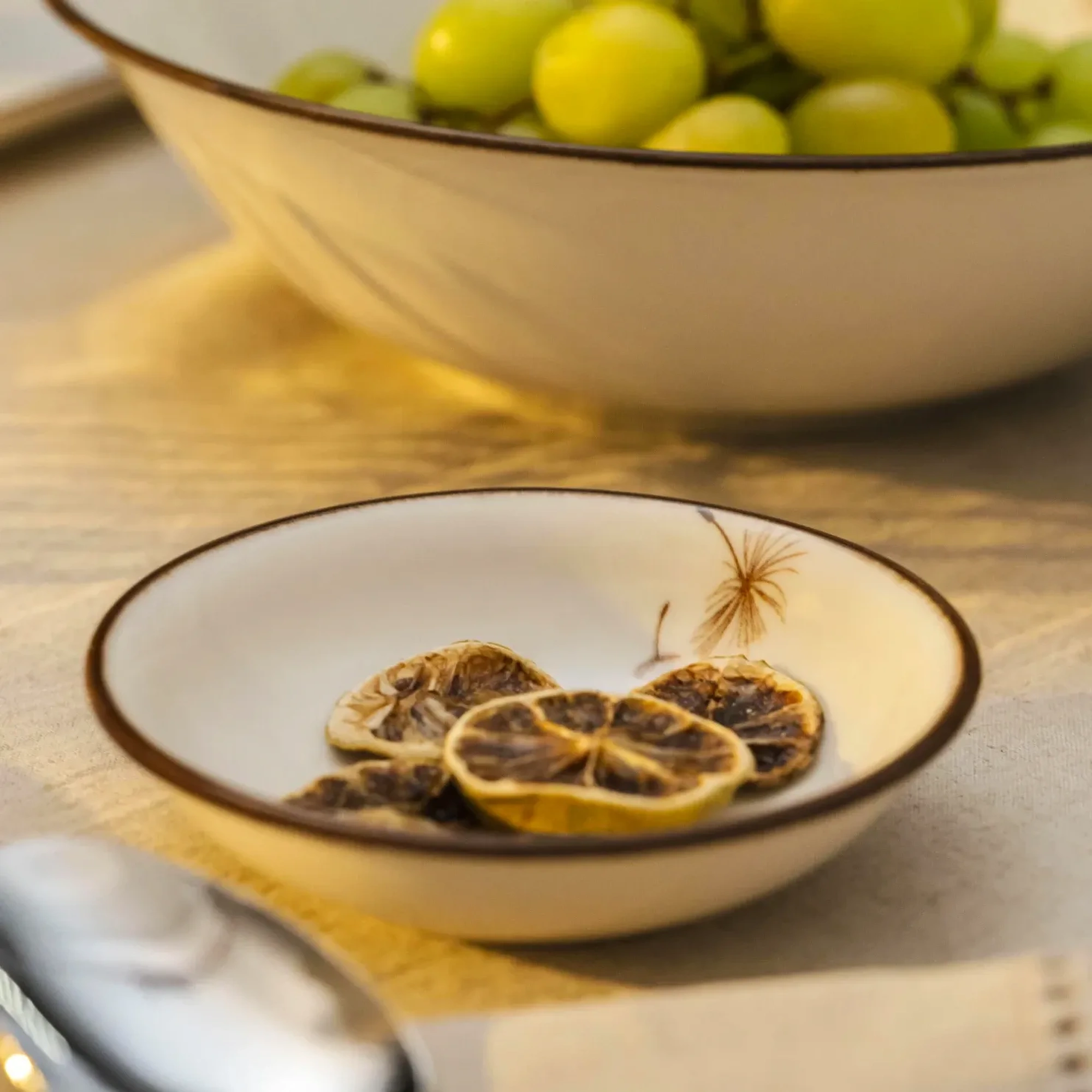 Qua Home Nash Desenli Kase 16 cm