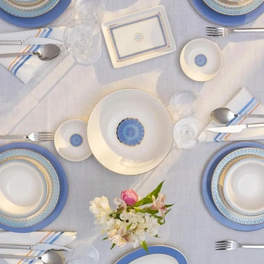  Qua Home Giselle Mavi Gold Kase 16 cm