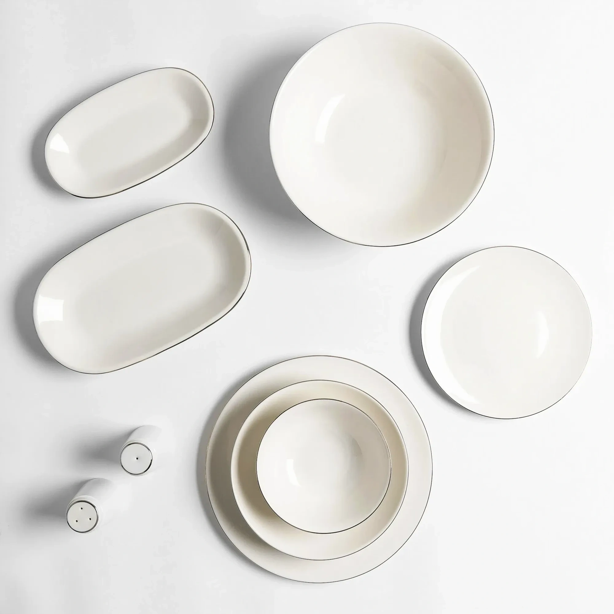 Qua Home Elias Platin Salata Kasesi 25 cm