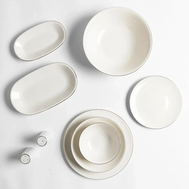  Qua Home Elias Platin Salata Kasesi 25 cm