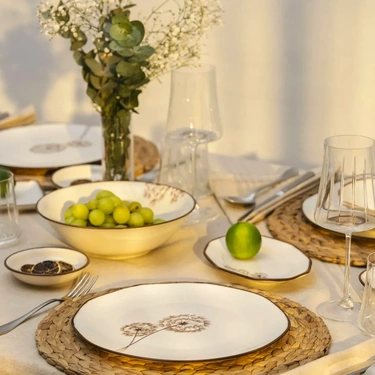  Qua Home Nash Desenli Salata Kasesi 25 cm