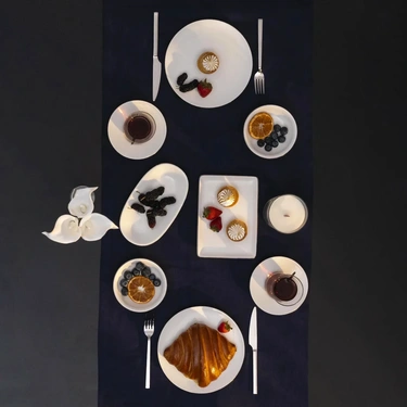  Qua Home Elias Platin Servis Kasesi 11 cm