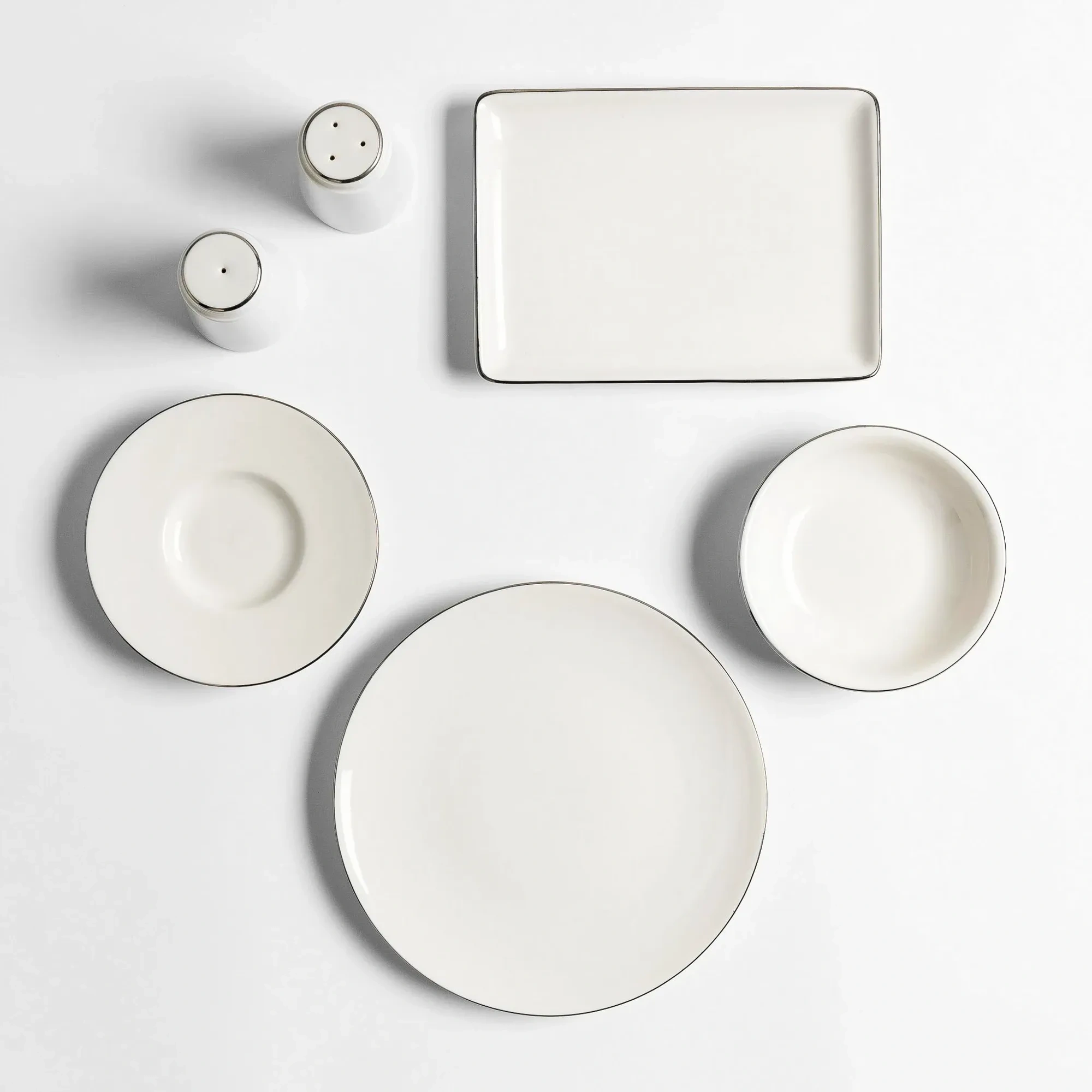 Qua Home Elias Platin Servis Kasesi 11 cm