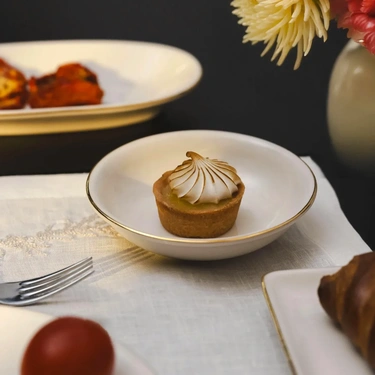  Qua Home Lyra Gold Servis Kasesi 11 cm