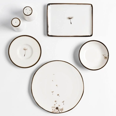  Qua Home Nash Desenli Servis Kasesi 11 cm