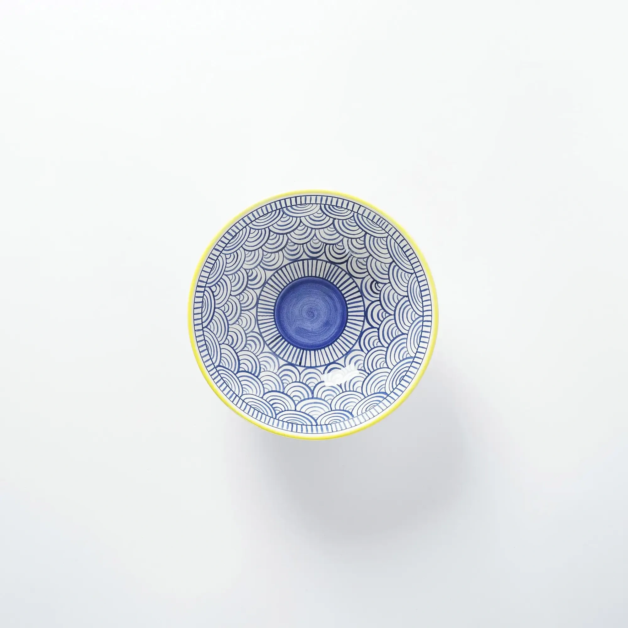 Qua Home Itzel Desenli Mavi Kase 20 Cm