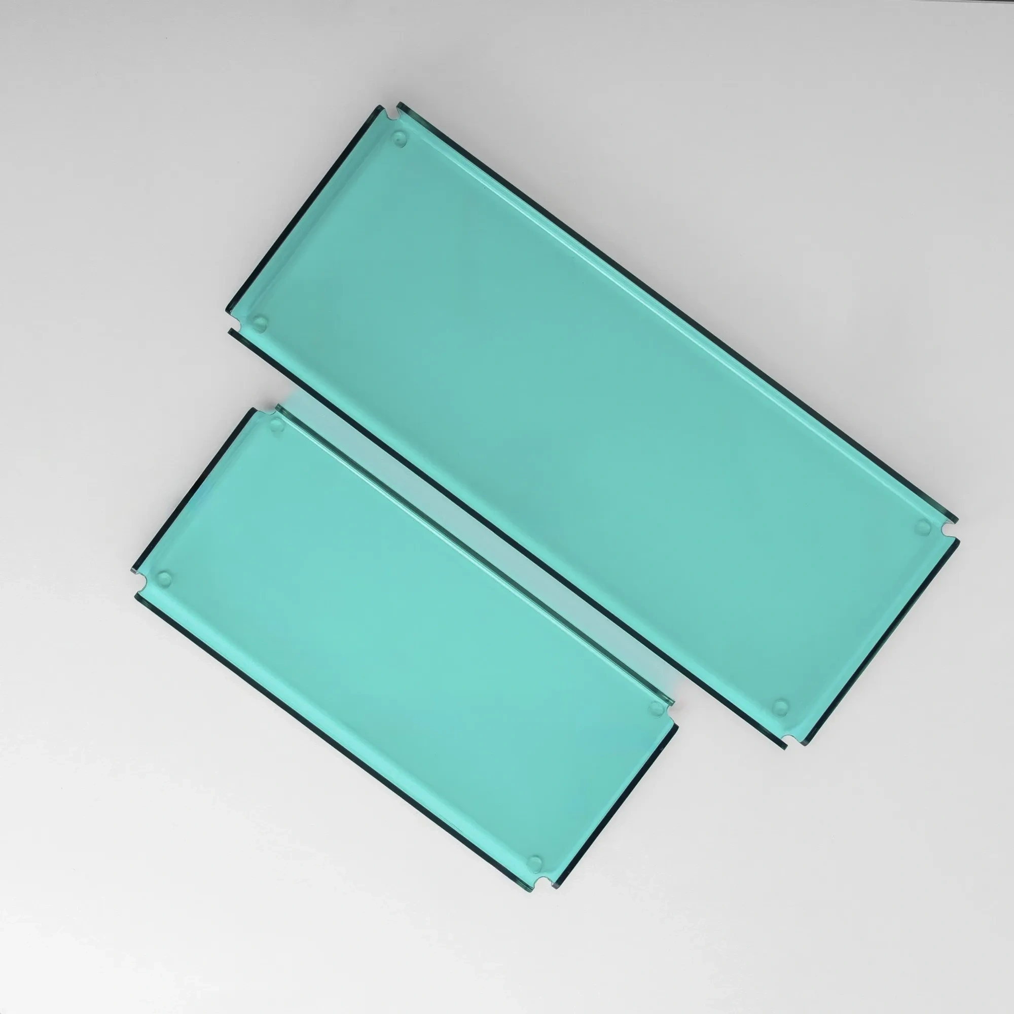 Qua Home Esbo Pleksi Tepsi Yeşil 40x17 cm