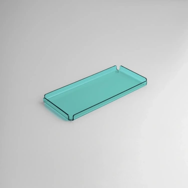  Qua Home Esbo Pleksi Tepsi Yeşil 30x14 cm