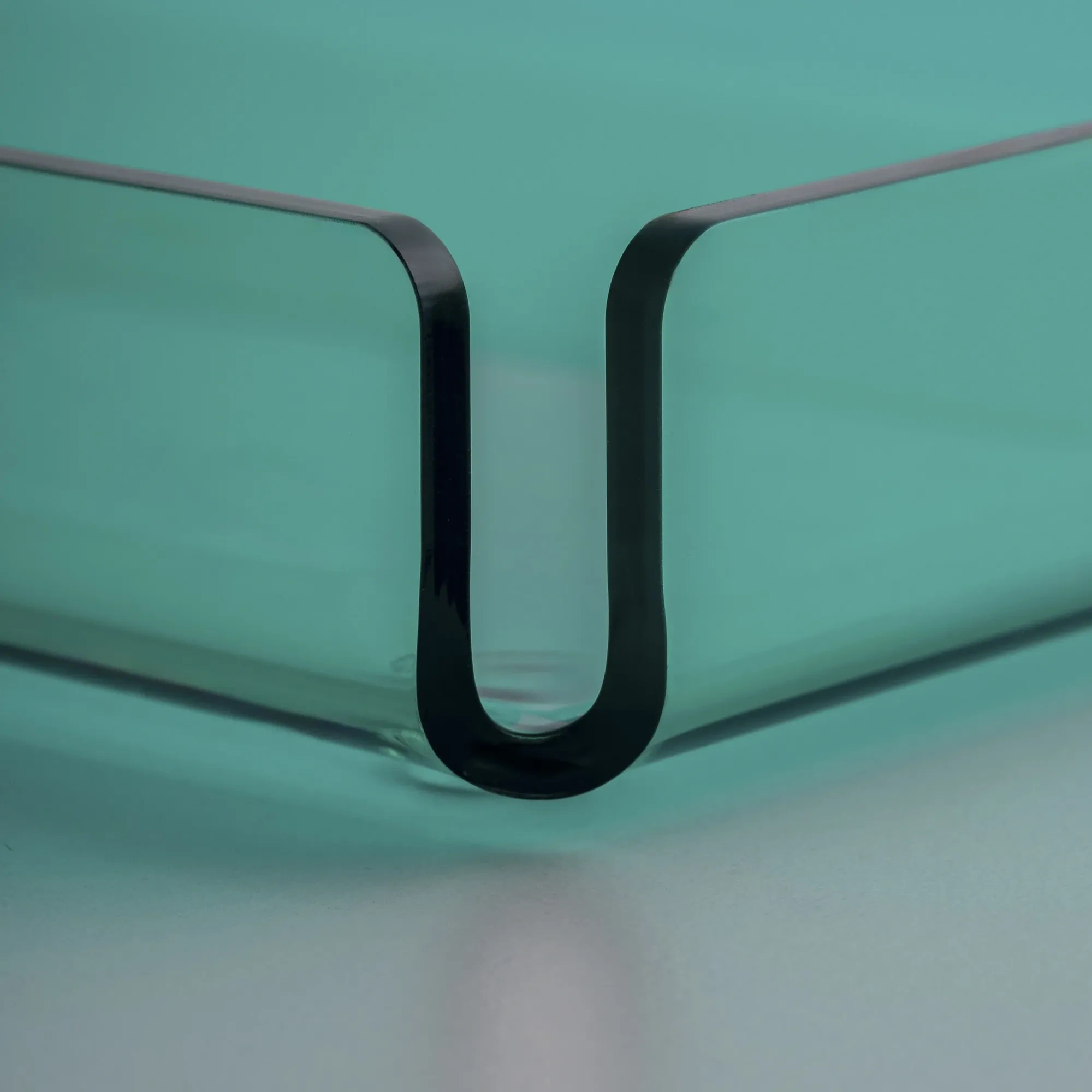 Qua Home Esbo Pleksi Tepsi Yeşil 30x14 cm