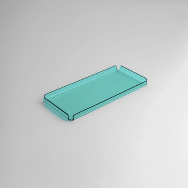  Qua Home Esbo Pleksi Tepsi Yeşil 30x14 cm